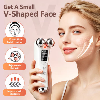 EMS Red Light V-Face Sculpting & Lifting Beauty Roller
