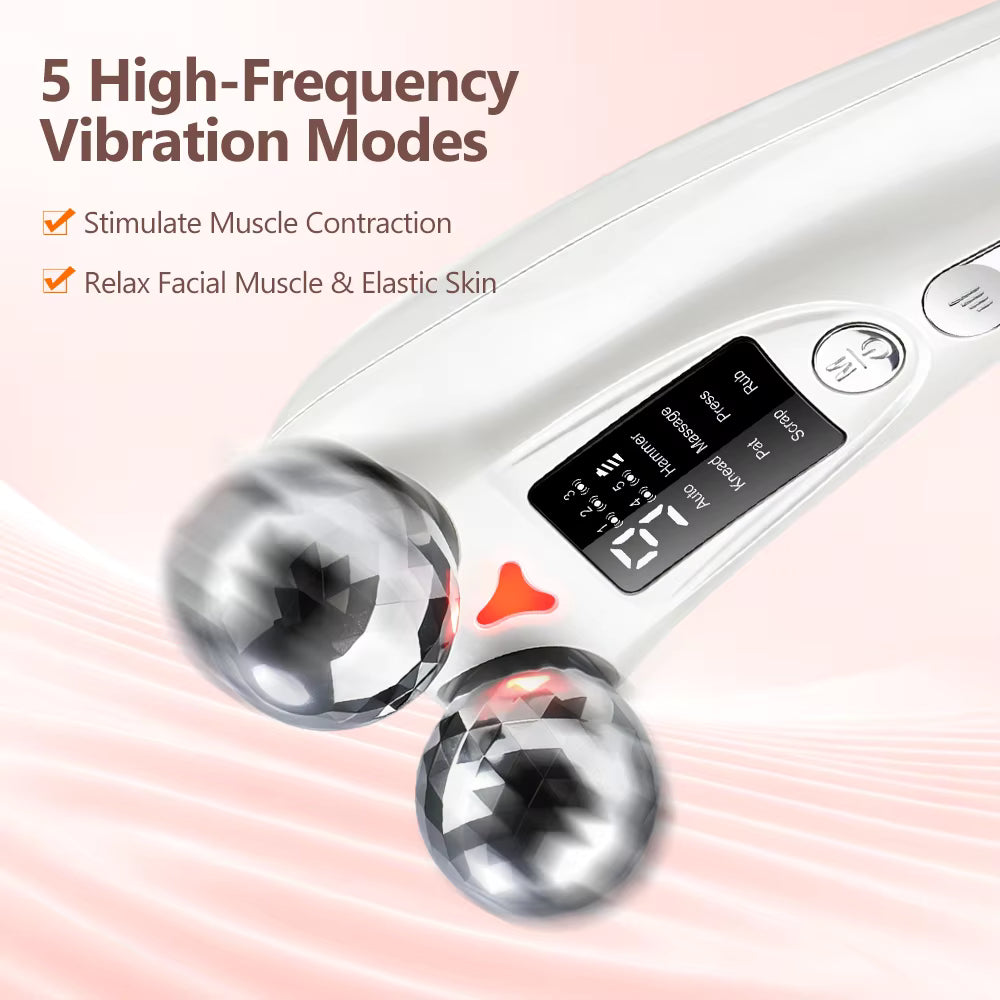 EMS Red Light V-Face Sculpting & Lifting Beauty Roller