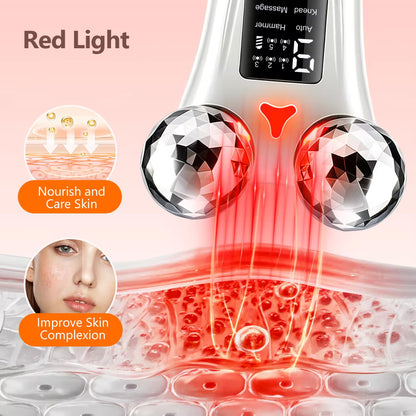 EMS Red Light V-Face Sculpting & Lifting Beauty Roller