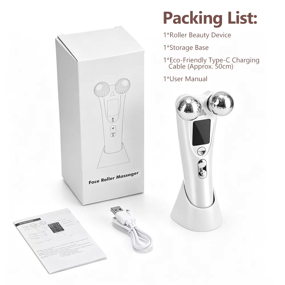 EMS Red Light V-Face Sculpting & Lifting Beauty Roller