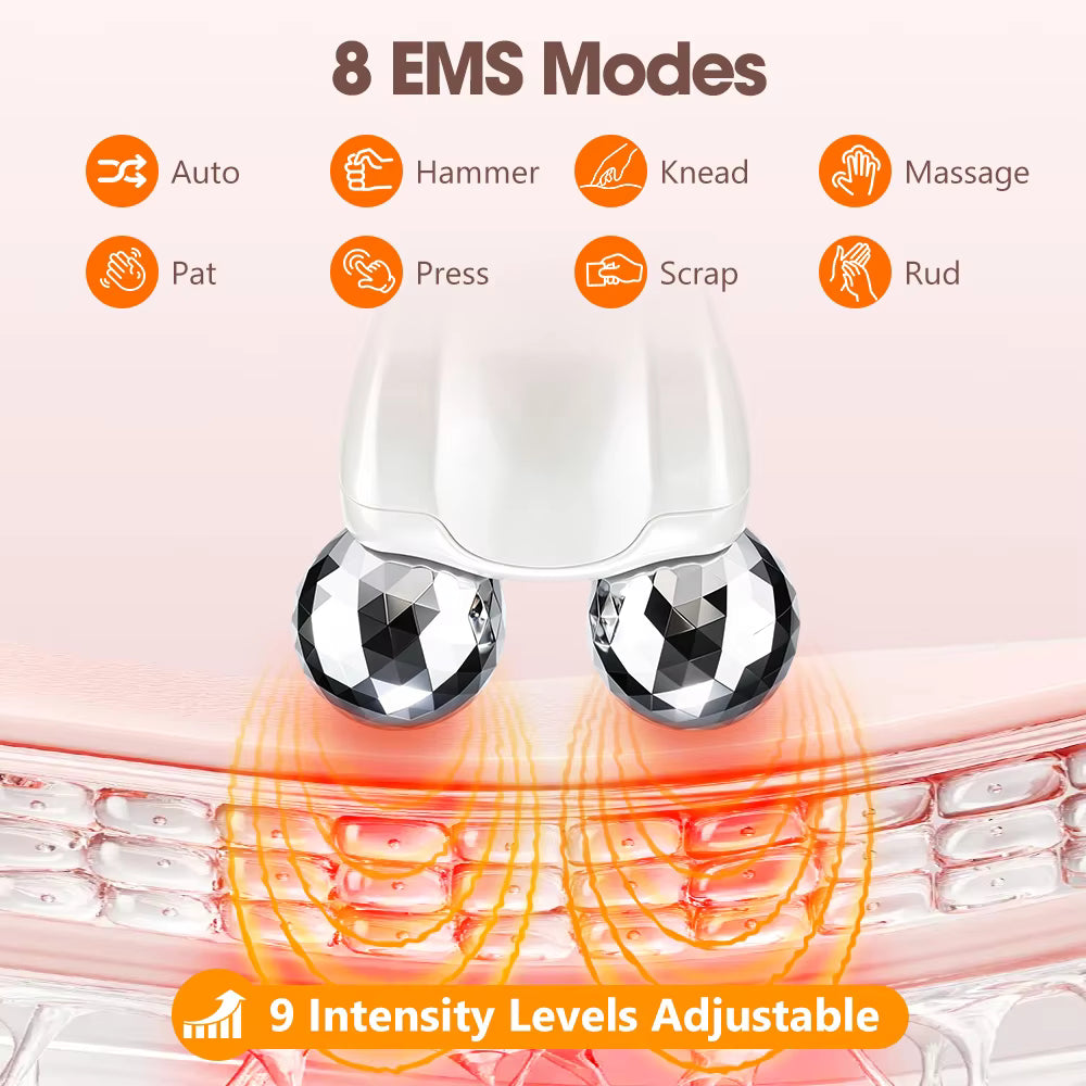 EMS Red Light V-Face Sculpting & Lifting Beauty Roller